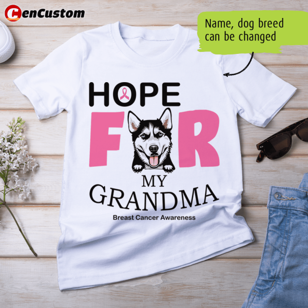 Hope For My Friend Breast Cancer Awareness Personalized Shirt