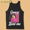 Cancer Can't Beat Me Breast Cancer Awareness Personalized Shirt