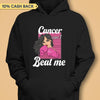 Cancer Can't Beat Me Breast Cancer Awareness Personalized Shirt