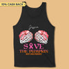 Save The Pumpkin Breast Cancer Awareness Halloween Personalized Shirt