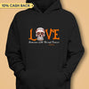 Love Someone With Breast Cancer Awareness Halloween Personalized Shirt