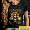 Rockin' The Dog Mom And Witch Life Halloween Personalized Shirt