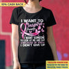 I Want To Inspire People Breast Cancer Awareness Personalized Shirt