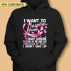 I Want To Inspire People Breast Cancer Awareness Personalized Shirt