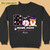 Boo! Scare Away Cancer Breast Cancer Awareness Personalized Shirt