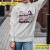 The Strongest Warriors Have The Most Scars Breast Cancer Awareness Halloween Personalized Shirt