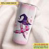 The Strongest Warriors Have The Most Scars Breast Cancer Awareness Halloween Personalized Tumbler