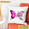 I Wear My Scars Like A Warrior Breast Cancer Awareness Personalized Pillow