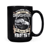 Daughter Best Black Mug