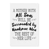 A Mother With All Sons Matte Canvas