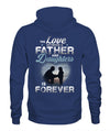 The love between a father & daughters is forever apparel