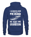 God Sent Me My Grandson Apparel