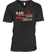 Your Hand On My Shoulder Forever Father's Day T-Shirt
