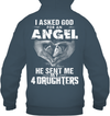 Asked God For An Angel, He Sent Me My 4 Daughters Hoodie
