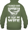 Asked God For A Supporter, He Sent Me My Wife Hoodie