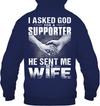 Asked God For A Supporter, He Sent Me My Wife Hoodie