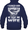 Asked God For A Supporter, He Sent Me My Wife Hoodie