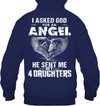 Asked God For An Angel, He Sent Me My 4 Daughters Hoodie