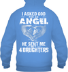 Asked God For An Angel, He Sent Me My 4 Daughters Hoodie
