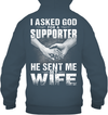 Asked God For A Supporter, He Sent Me My Wife Hoodie