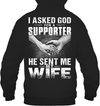 Asked God For A Supporter, He Sent Me My Wife Hoodie
