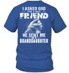 God Sent Me My Granddaughter T-Shirt