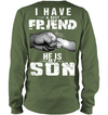 I Have A Best Friend, He Is My Son Sweatshirt