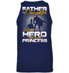 Father and Daughter - He is Her Hero - She is His Princess Sweatshirt