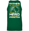 Father and Daughter - He is Her Hero - She is His Princess Sweatshirt