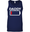 Funny Exhausted Battery Daddy Sweatshirt