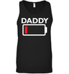 Funny Exhausted Battery Daddy Sweatshirt