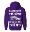 I Asked God For A Best Friend He Sent Me My Sons Hoodie
