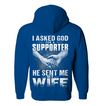 Asked God For A Supporter, He Sent Me My Wife Hoodie
