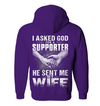 Asked God For A Supporter, He Sent Me My Wife Hoodie
