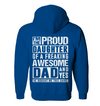 I'm The Proud Daughter Of A Freaking Awesome Dad Hoodie