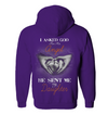 I Asked God For An Angel He Sent Me My Daughter Hoodie