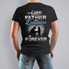 The love between a father & daughters is forever apparel